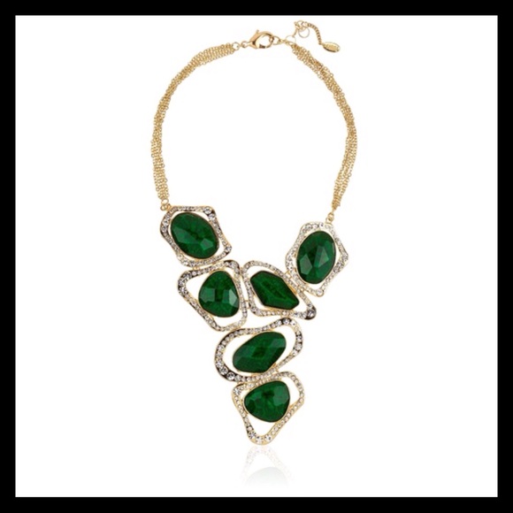 Amrita Singh Austrian Crystal Necklace Evergreen! - Picture 2 of 5